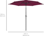 Best Choice Products 10ft Outdoor Patio Umbrella, Outdoor Table Umbrella - Image 7