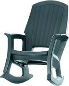 Rockaway Heavy Duty All Weather Rocking Chair, 4 Pack | Polyethylene Outdoor - Image 4