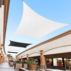 Royal Shade 8' x 22' Custom Size White Rectangle Sunshade Sail by RoyalShade