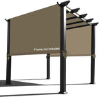 Alion Home Waterproof Pergola Covers by ALIONHOME