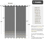 BONZER Extra Wide Waterproof Outdoor Curtains - Image 9