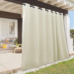RYB HOME Extra Wide Outdoor Curtains by RYBHOME