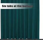 Easy-Going Outdoor Curtains for Patio 1 Panel, 150x108 inch, Teal | Waterproof - Image 4
