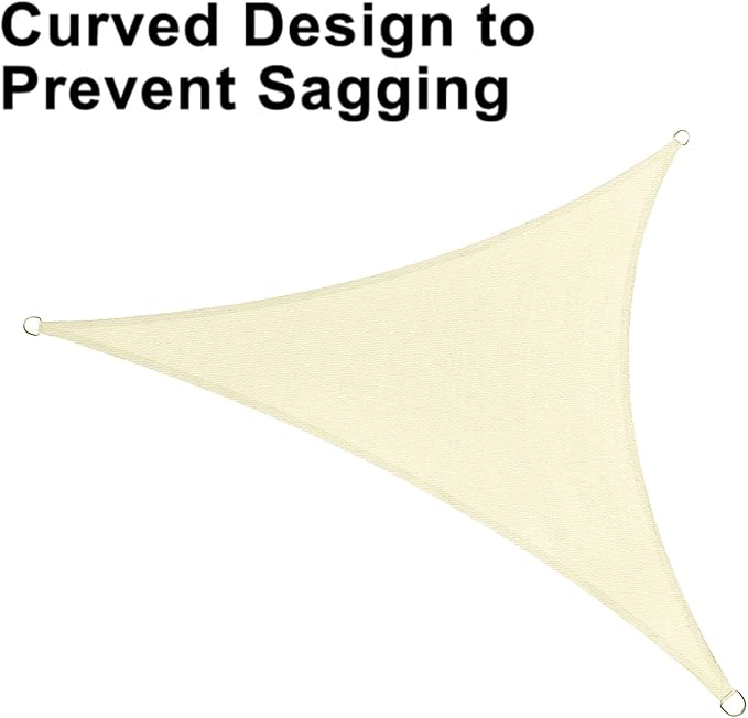 LOVE STORY Custom Size 5' x 7' x 8.6' Sun Shade Sail - Image 6