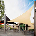 Royal Shade 9' x 9' x 9' Beige Triangle Sun Shade Sail Order to Make RTAPT8 by RoyalShade