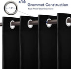 PureFit Outdoor Curtains for Patio Waterproof Weatherproof Outside Curtains | - Image 4