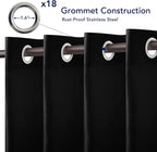 PureFit Outdoor Curtains for Patio Waterproof Weatherproof Outside Curtains | - Image 4