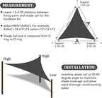 Shade&Beyond Custom Sun Shade Sail 7'x10'x12.2' Triangle Sun Sail Shades Patio - Image 6