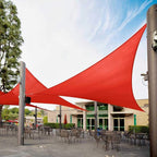 Royal Shade 8' x 8' x 8' Red Triangle Sun Shade Sail Order to Make RTAPT8 Canopy by RoyalShade