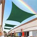 Royal Shade 7' x 11' Custom Size Green Rectangle Sunshade Sail by RoyalShade