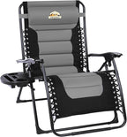 Colegence Oversized Padded Zero Gravity Chair, 400 lb, 0-170° locking recline by ColegenceOutdoor