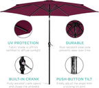 Best Choice Products 10ft Outdoor Patio Umbrella, Outdoor Table Umbrella - Image 5