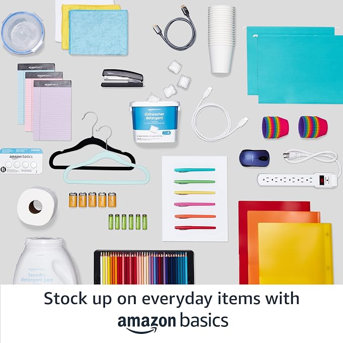 Amazon Basics 5-Shelf Adjustable Heavy Duty Steel Wire Storage Shelves - Image 8