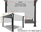 Alion Home Waterproof Pergola Covers - Image 5