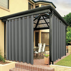 BONZER Wide Waterproof Outdoor Curtains by Bonzer