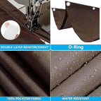 Retractable Waterproof Wave Awning Cover 5' x 7' - Image 3