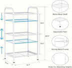 MAX Houser 3 Tier Standing Shelf Units - Image 3