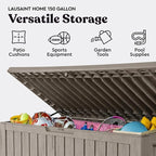 150 Gallon Resin Deck Box, Package Delivery Box - Image 5