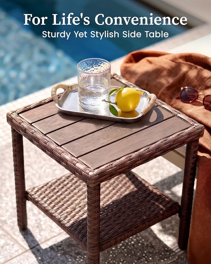 Resort-Grade Recliners Patio Furniture, 6.2" Ultra Thick Cushions | Heavy Duty - Image 9