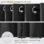 RYB HOME Fade-Resistant Outdoor Curtains - Image 6