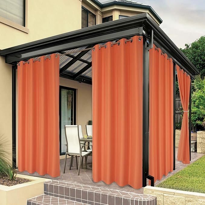 BONZER Waterproof Outdoor Curtains by Bonzer