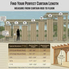 Waterproof Outdoor Curtain W52 x L84 - Image 3