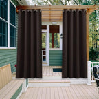NICETOWN 2 Panels Patio Outdoor Curtains Waterproof, Thermal Insulated - Image 7
