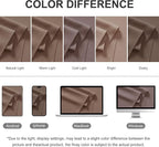 RYB HOME Outdoor Curtains for Patio Deck, Waterproof & Block Sunlight | Thermal - Image 6