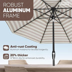 Tempera Patio Market Outdoor Table Umbrella - Image 5