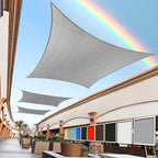 Royal Shade 6' x 7' Grey Rectangle Square Sun Shade Sail Order to Make by RoyalShade