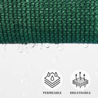 Shade&Beyond Custom Sun Shade Sail 12'x14'x18.4' Triangle Sun Sail Shades Patio - Image 3