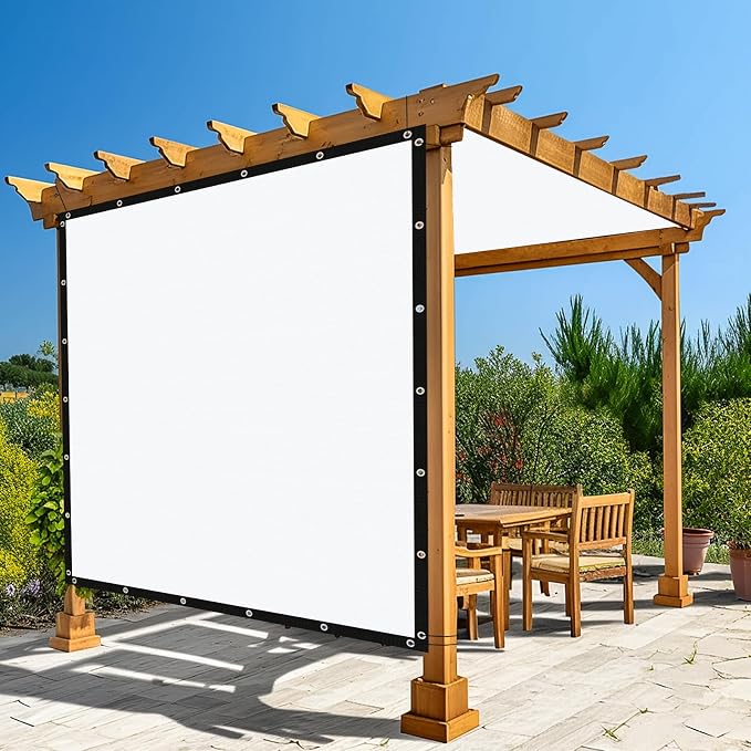 Amagenix 90% Pergola Shade Cover 4' X 6' Sun Shade Cloth by Amagenix