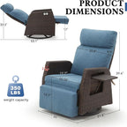 Outdoor Swivel Recliner Chair, Adjustable Rattan Patio Recliners | Independent - Image 2