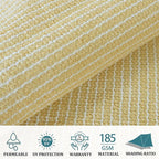 Shade&Beyond 6'x14' Sun Shade Sail Canopy Rectangle, UV Block Breathable Curved - Image 3