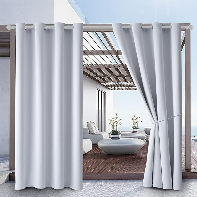 Outdoor Indoor Curtains W52 x L108 by DivaenCamino