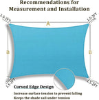 Shade&Beyond 15'x24' Sun Shade Sail Canopy Rectangle, UV Block Breathable - Image 5