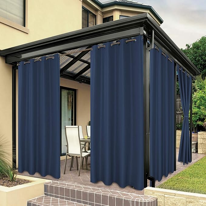 BONZER Outdoor Waterproof Curtains by Bonzer