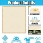 Amagenix 90% Pergola Shade Cover 8' X 24' Sun Shade Cloth - Image 3
