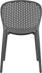 2xhome Patio Dining Chair | Modern Stackable Outdoor Pool Side Chair | Weather - Image 7
