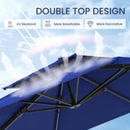 10x10 FT Outdoor Cantilever Patio Umbrella - Image 4