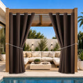 Waterproof Outdoor Curtain W52 x L84 by DivaenCamino