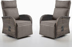 Swivel Outdoor Recliner Chair Set of 2 by Belord