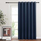 NICETOWN Bedroom Curtain for Patio Room Darkning 84 inch Long, Rustproof - Image 8