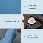 Upgraded Outdoor Recliner Chair, Reclining Patio Chairs - Image 5