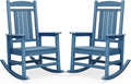 SERWALL Outdoor Rocking Chair Set of 2, Patio Rocking Chair, Porch Rocker by SERWALL