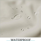 RYB HOME Outdoor Curtains for Patio Waterproof Block Sunlight Thermal Insulated - Image 3