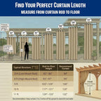 Waterproof Outdoor Curtain W105 x L95 - Image 3