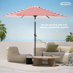 Tempera Patio Market Outdoor Table Umbrella - Image 6
