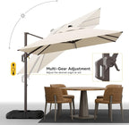 9x12 FT Cantilever Patio Umbrella - Image 4