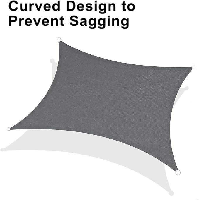 LOVE STORY Custom Size 15' x 15' Sun Shade Sail - Image 6